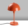 Opviq Lámpara de Mesa de Cuerpo Metálico Naranja